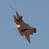 F-35-Kampfjet im Flug