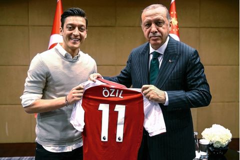 Mesut Özil und Erdogan