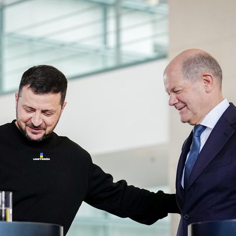 Selenskyj in Berlin