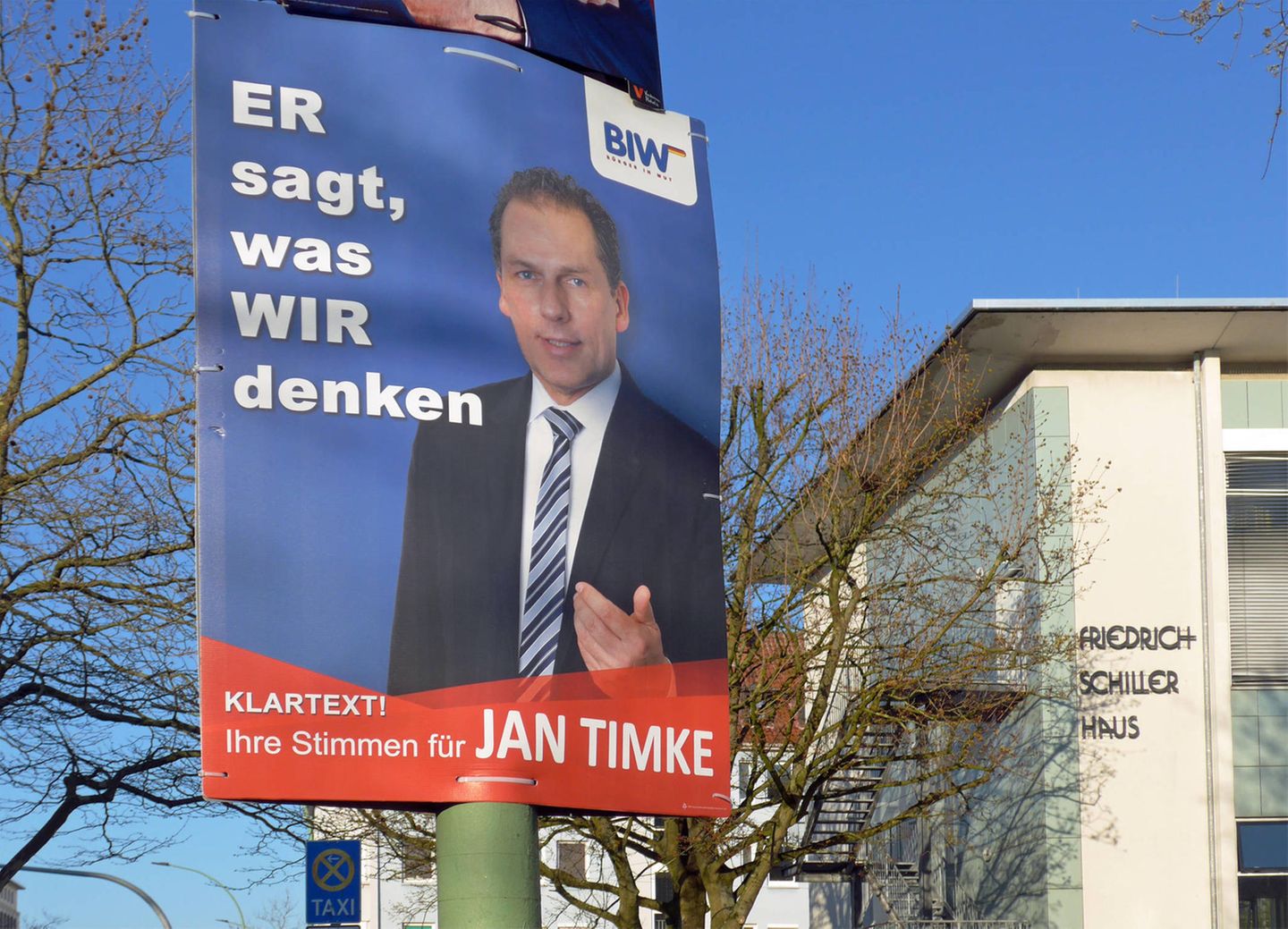 Die "Bürger in Wut" mit Gründer und Parteivorsitzendem Jan Timke versprachen im Bremer Bürgerschaftswahlkampf Klartext