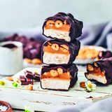 Peanut-Schoko-Eisriegel