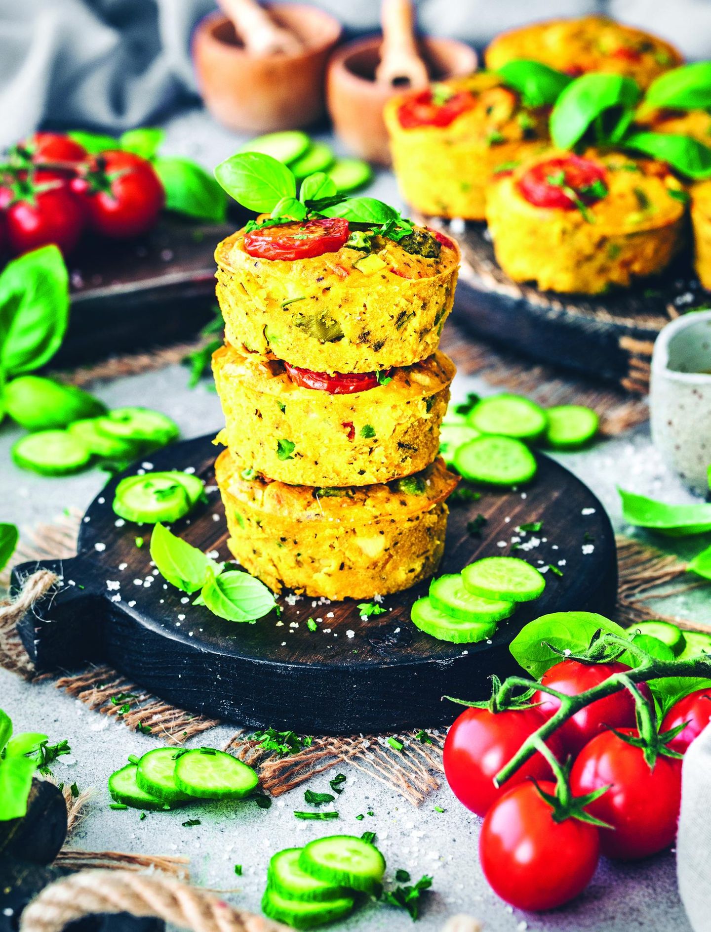 Mini-Gemüse-Frittata-Muffins Mini-Gemüse-Frittata-Muffins