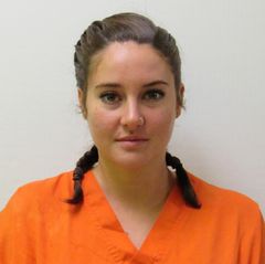 Polizeifoto von Shailene Woodley