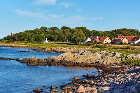 Svaneke an der Ostküste von Bornholm