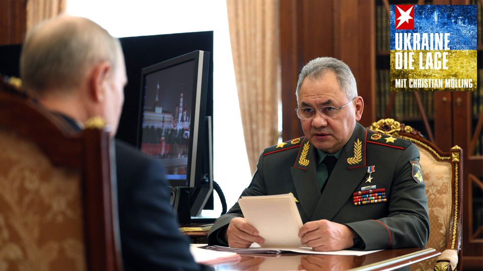 Wladimir Putin und Sergej Shoigu