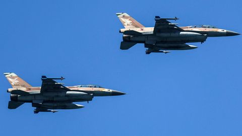 F-16-Kampfjets (Archivbild) 