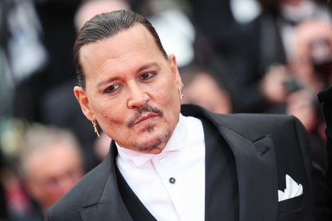Johnny Depp in Cannes