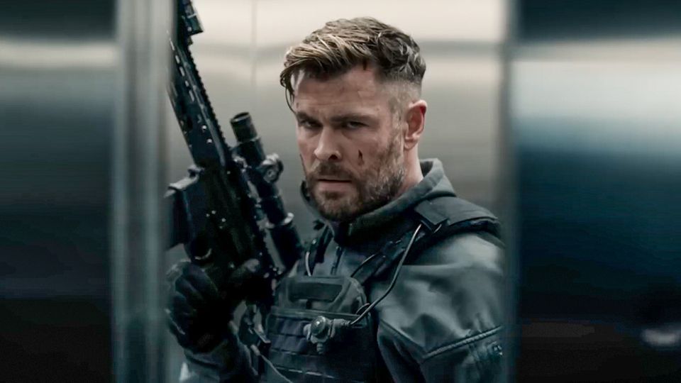 Tödliche Mission: In "Extraction 2" dreht Chris Hemsworth den Action-Regler aufs Maximum