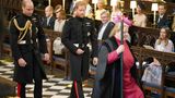 William und Harry in Kirche
