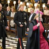 William und Harry in Kirche