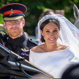 Harry und Meghan nach der Trauung