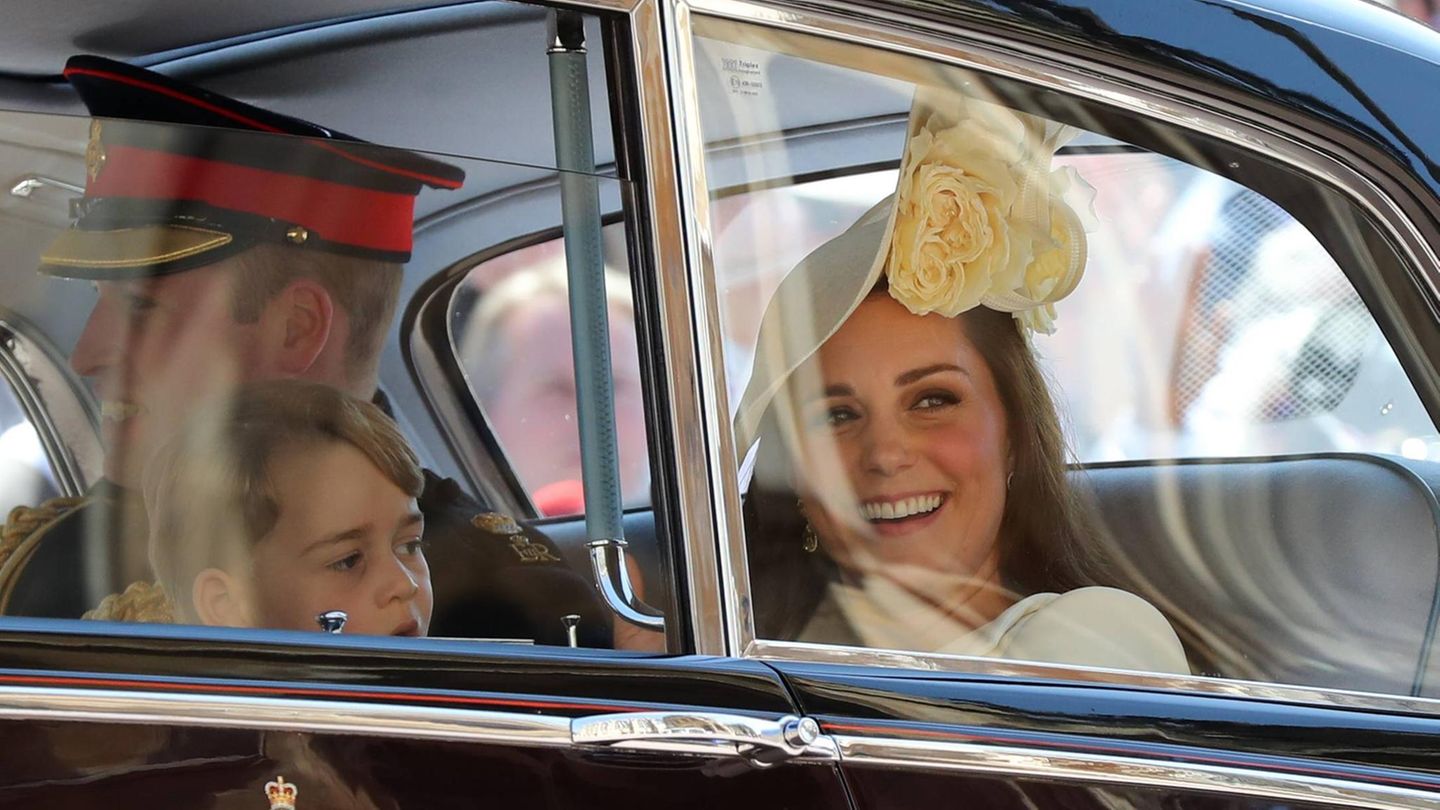 Kate, William und George