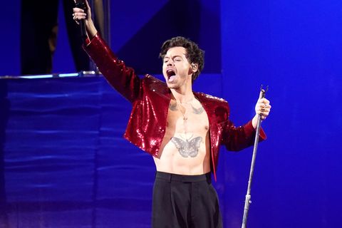 Harry Styles bei den Brit Awards 2023.