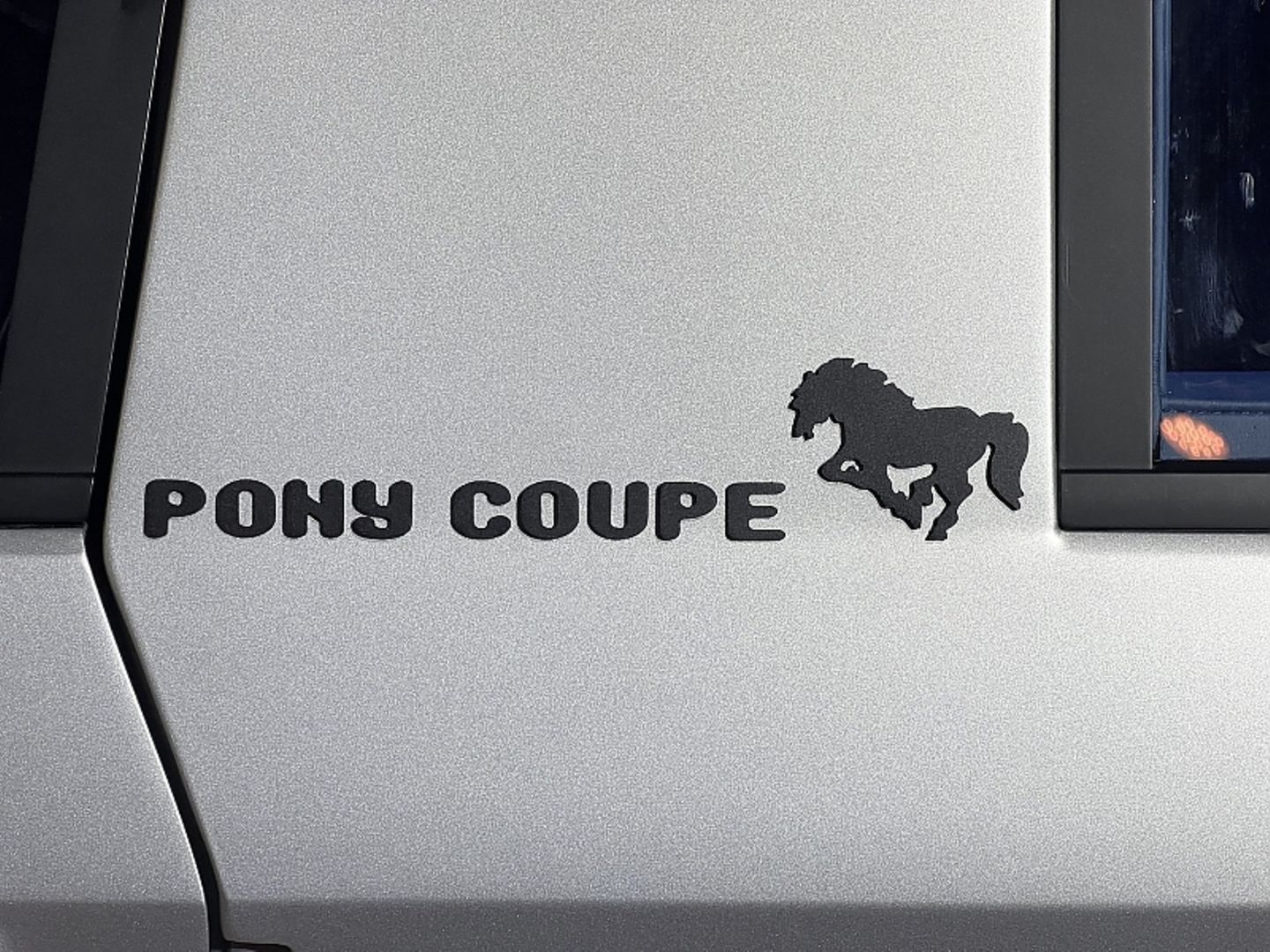 Hyundai Pony Coupé Concept von 1974