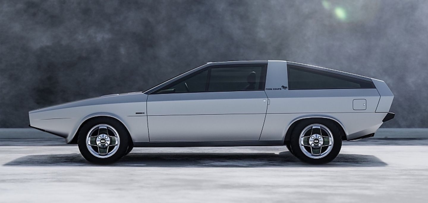 Hyundai Pony Coupe Concept Neuauflage 1974