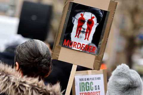 Kundgebung in Köln gegen das Regime im Iran
