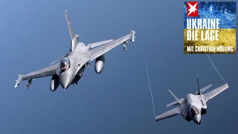 Kampfflugzeuge vom Typ Lockheed Martin F-16