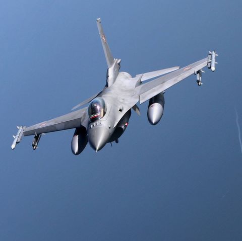 Kampfflugzeuge vom Typ Lockheed Martin F-16