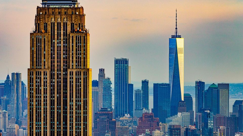 Empire State Building und Worldtrade Center