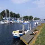 Hafen in Orth auf Fehmarn