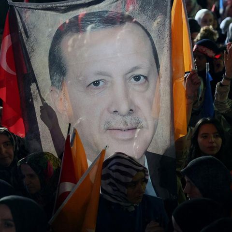 Erdogan-Anhänger in der Türkei