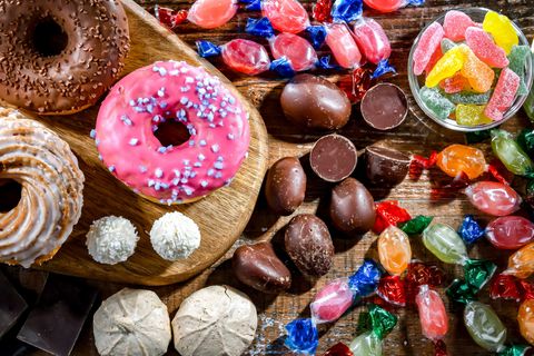 Süßkram ist zwar lecker aber zuviel Zucker macht uns Krank