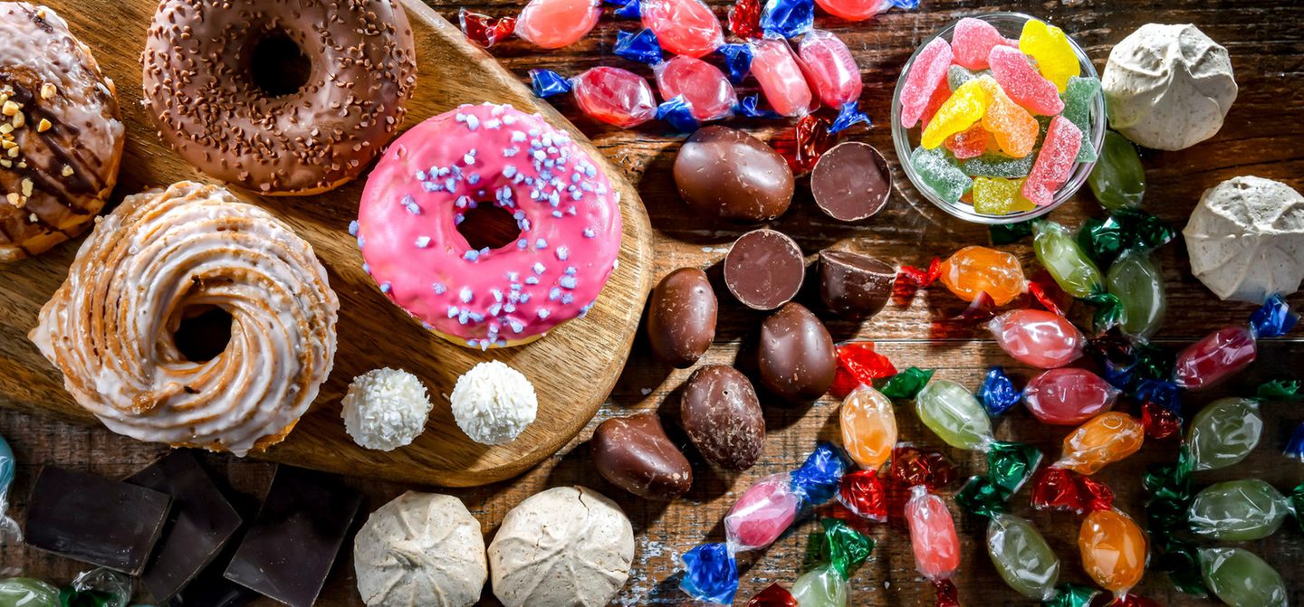 Süßkram ist zwar lecker aber zuviel Zucker macht uns Krank