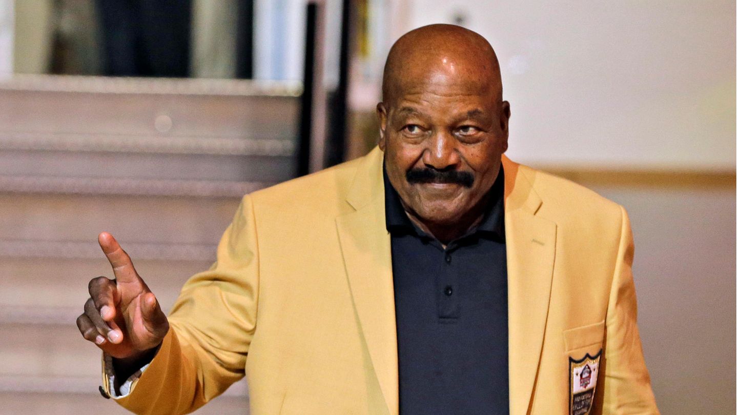 Jim Brown gilt als einer der besten Spieler der NFL-Geschichte
