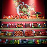 Lebensmittel: Tomaten, Gurken, Paprika