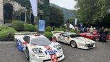 Le Mans Rennwagen an der Villa Erba