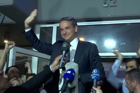 Video: Premier Mitsotakis gewinnt Wahl in Griechenland