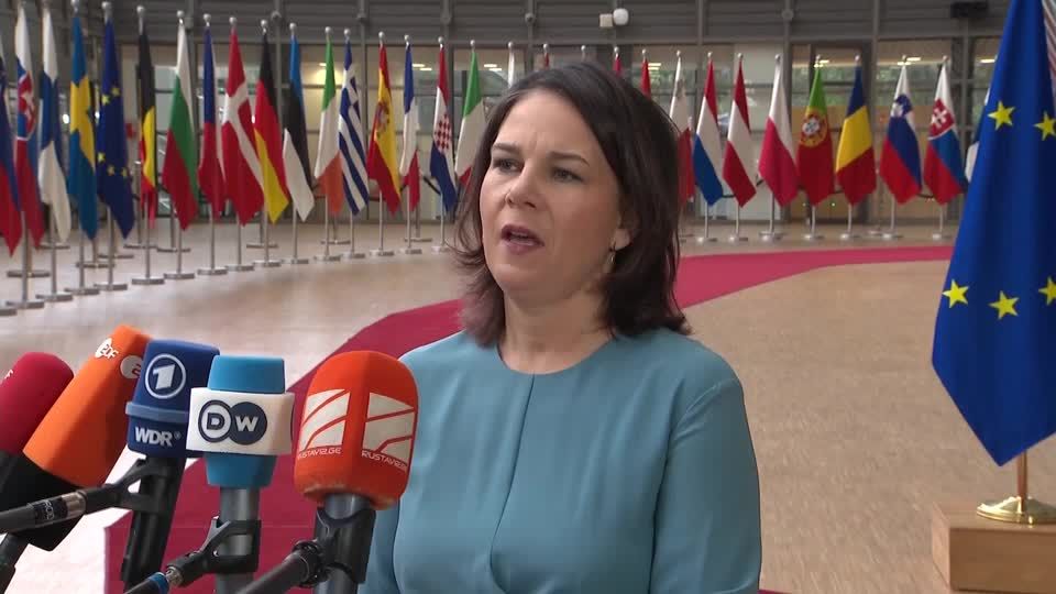 Video: Baerbock: EU beschließt weitere Sanktionen gegen Iran