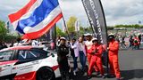 Das Werksteam von Toyota war mit dem Toyota Gazoo Racing Team Thailand wieder beim Rennen dabei.