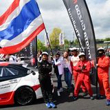 Das Werksteam von Toyota war mit dem Toyota Gazoo Racing Team Thailand wieder beim Rennen dabei.