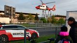 Das Medical Center des Deutschen Roten Kreuzes war gut auf das Rennen gut vorbereitet.