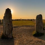 Die Felsformation Ales Stenar