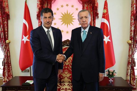 Türkei: Sinan Oğan und Recep Tayyip Erdoğan