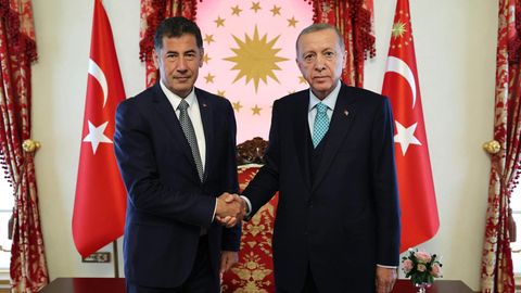 Türkei: Sinan Oğan und Recep Tayyip Erdoğan
