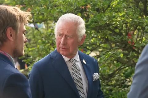 Video: König Charles III. besucht Chelsea Flower Show