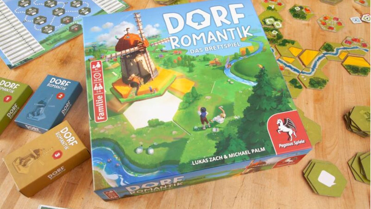 Das Brettspiel "Dorfromantik" ist eins der Nominierten für den Preis des "Spiel des Jahres"
