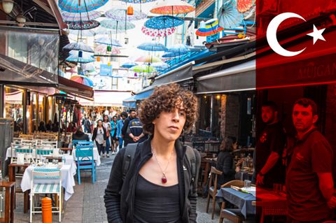 Türkei: Arzu Bulut im liberalen Istanbuler Viertel Kadıköy. Die kurdische Transfrau sagt, sie bleibe immer achtsam. Zu viel sei schon passiert