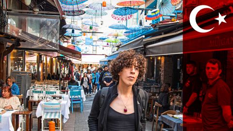 Türkei: Arzu Bulut im liberalen Istanbuler Viertel Kadıköy. Die kurdische Transfrau sagt, sie bleibe immer achtsam. Zu viel sei schon passiert