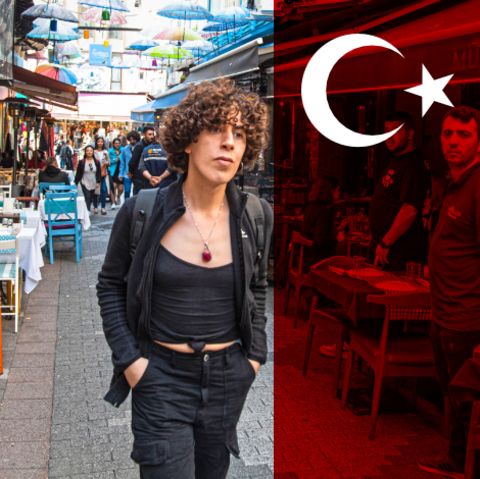 Türkei: Arzu Bulut im liberalen Istanbuler Viertel Kadıköy. Die kurdische Transfrau sagt, sie bleibe immer achtsam. Zu viel sei schon passiert