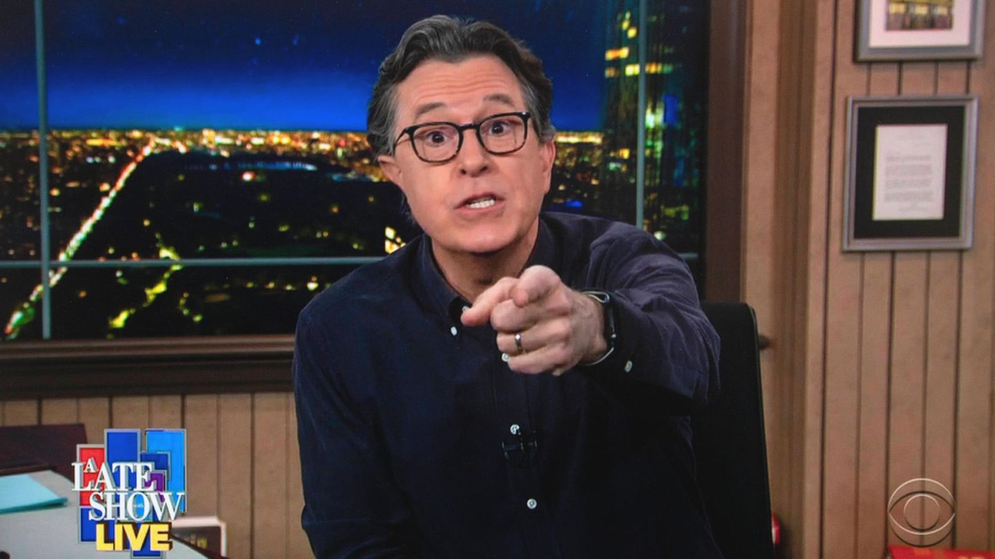 The-Late-Show-Moderator Stephen Colbert
