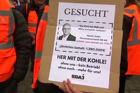 Video: EVG droht vor neuer Tarifrunde mit Warnstreiks