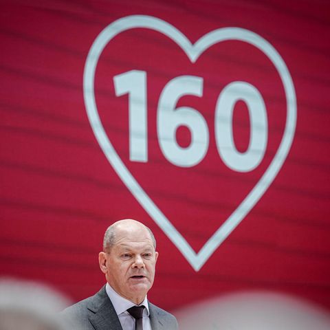 Bundeskanzler Olaf Scholz (SPD)