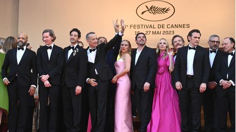 Wes Anderson und Stars in Cannes
