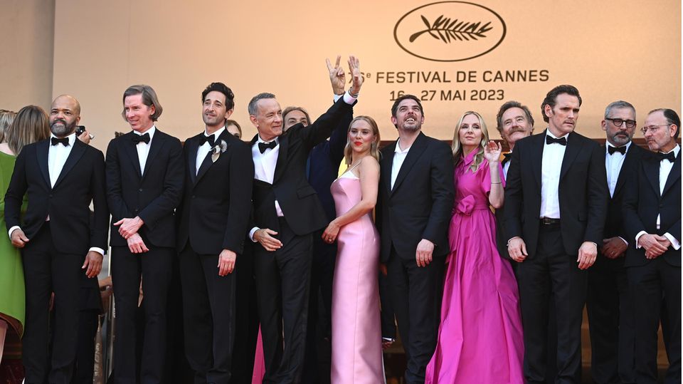 Wes Anderson und Stars in Cannes
