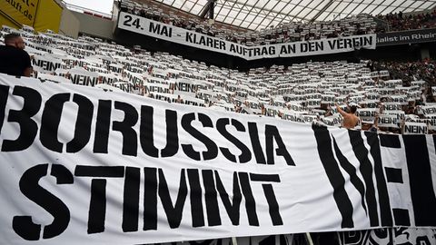 Investoren-Einstieg bei der DFL: Fans von Borussia Mönchengladbach stimmen dagegen