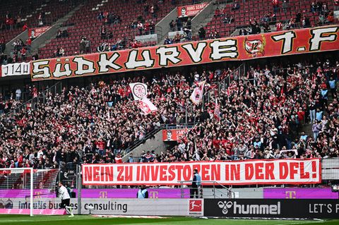 So wie die Fans des 1. FC Köln waren auch die Anhänger anderer Vereine gegen einen Investoren-Einstieg bei der DFL